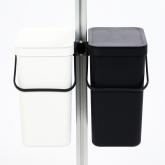 2 St. Mülleimer  à 12 Liter incl. Halter  Neu