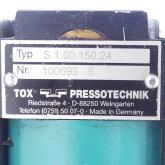 Pneumohydraulic drive 100695.6 Used