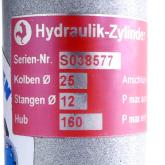 Hydraulikzylinder Reihe 120  Neu