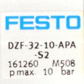 Flat Cylinder 161260 Used