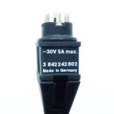 Kabel mit Stecker 30 V 5 A  