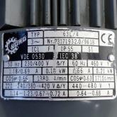 gear motor 63L/4 Used