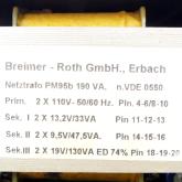 Mains transformer  Used