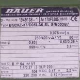 Getriebemotor BG20Z-35/D05LA6-SL/E003BB7 Gebraucht