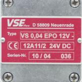 Flowmeter VS 0,04 EPO VS 0,04 EPO 12V 