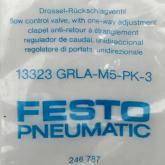 One-way flow control valve 13323 New FS