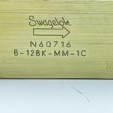 Bellows Valve 8-12BK-MM-1C B-12BK-MM-1C New