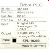 Extension Board 01 / EPZ-10201 EPL-10200 Used