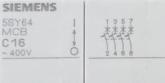 Circuit Breaker 5SY64MCB C16  New