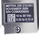Barcodescanner Matrix 200  Gebraucht