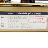 power supply D2x12/0,81 D2x12/0,8T Used