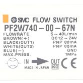 Flow switch PF2W740-00-67N 