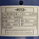 Kreiselpumpe 38100.Z/B+7,5/4 7AA132M04 Neu