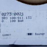 Manometer DRO 100/811.133 160807 Neu OVP