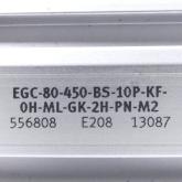 Spindelachse EGC-80-450-BS-10P-KF-OH-ML-GK-2H-PN-M2 556808 Gebraucht