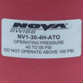 Pneumatic driven needle Valve NV1-30-4H New