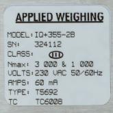 Digitale GewichtsanzeigeTASK355 T5692 Neu OVP
