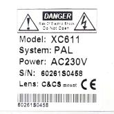 Digital signal processing camera PAL  Gebraucht