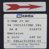 2/2 Wegeventil 5-VMK 25 NC 5-VMK25NC Neu