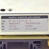 Power Supply Unit D 2x 15/0,8 T Used