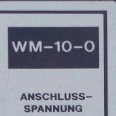 Messeinheit WM-10-0 