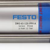 Compact Cylinder DNG-63-125-PPV-A  New