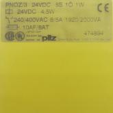 PNOZ 3 24VDC 5S 1Ö 1W Safety Switchgear  Used