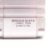 Compact Cylinder ADVULQ-63-30-A-P-A  New