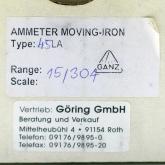 Ammeter moving iron  New FS
