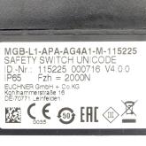 safety switch MGB-L1-APA-AG4A1-M-115225 Used