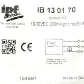 Inductive sensor IB 13 01 70 IB 13 01 70  New FS