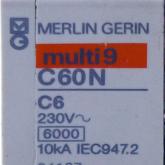 Circuit Breaker C60N C6  New