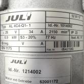 Electric motor with gearbox AL 4C4-Q1-1 Used