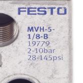 Solenoid Valve MVH-5-1/8-B 19779 