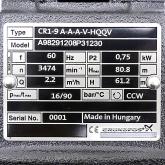 Vertikale mehrstufige Kreiselpumpe CR1-9 A-A-A-V-HQQV A98291208P31230 Neu OVP