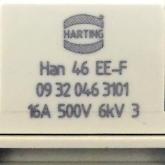 Buchseneinsatz Han 46 EE-F Neu