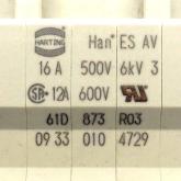 Connection distributor Han ES AV Han ES AV  New