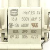 Connection distributor on the left Han ES AV New