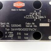 4/3 way valve S6VH10G0202176OV Used