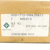 Guide carriage KWSE25-H-V1-G3 New FS
