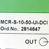 Current transducer MCR-S-10-50-UI-DCI  Used