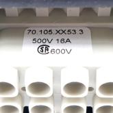 10 Piece of socket 16 Fach 500V 16A  New