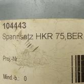 Clamping set HKR 75,BER New FS