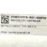 Progressive distributor - middle element  New