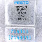 Endplatte VMPA-FB-EPLM-GU, 552288 Neu