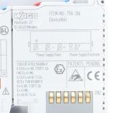 Fieldbus coupler DeviceNet  