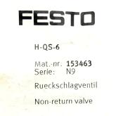 Non-return valve 153463 New