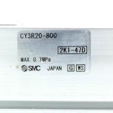 rodless cylinder CY3R20-800 New