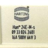 Pin Insert Han 24E-M-s New