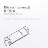 Non-return valves 153462 New